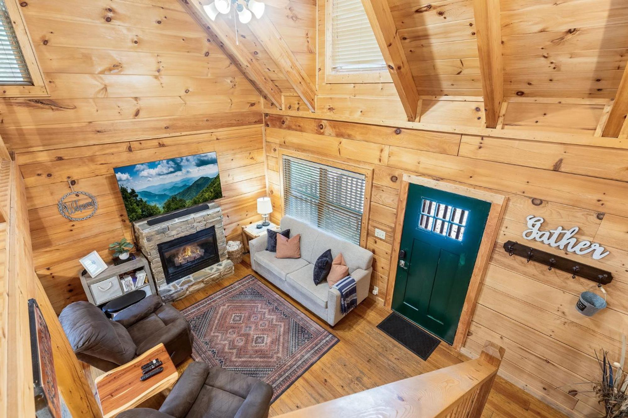 Elegant & Cozy Cabin Near Pigeon Forge Sevierville Eksteriør billede
