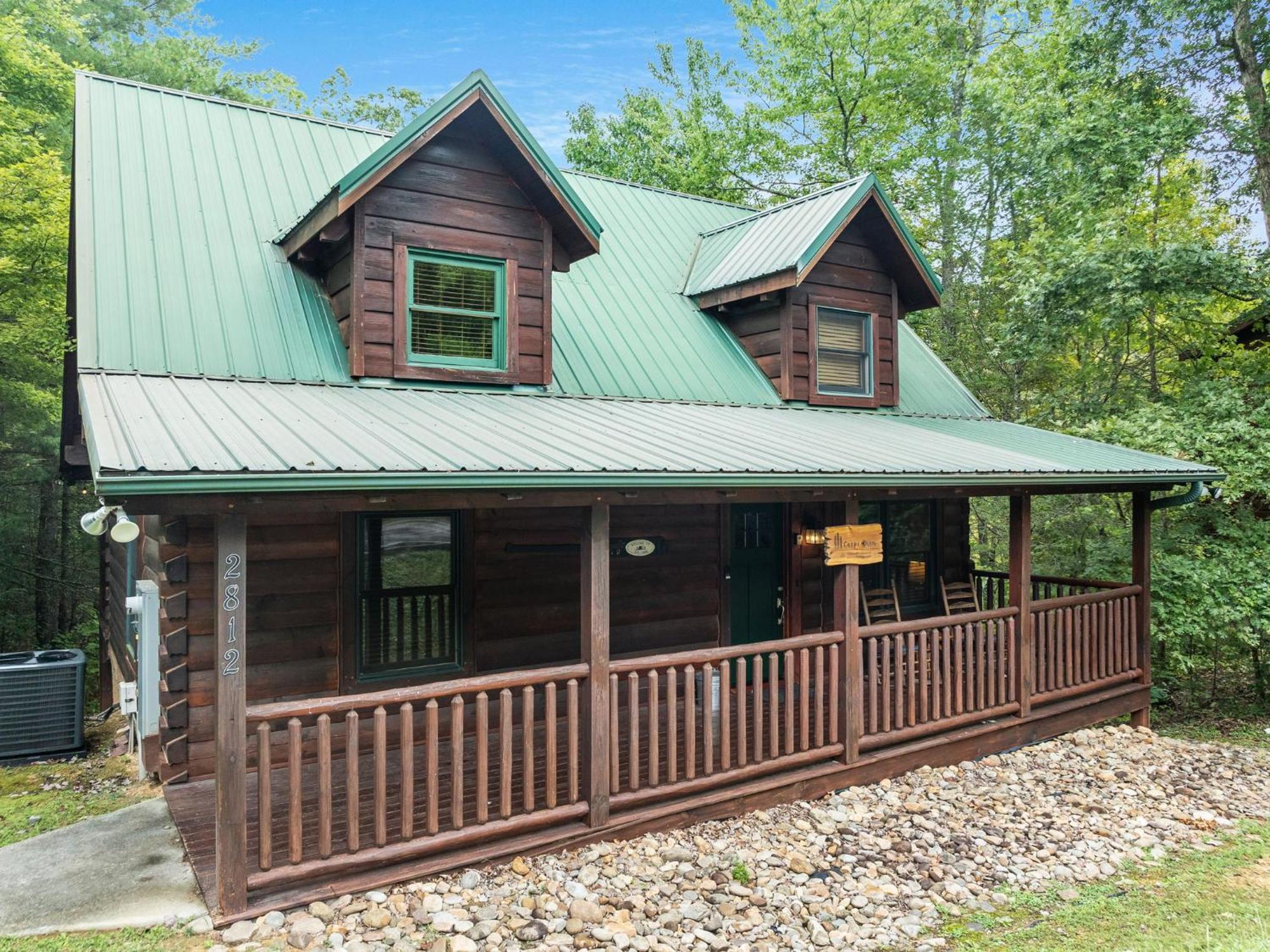 Elegant & Cozy Cabin Near Pigeon Forge Sevierville Eksteriør billede